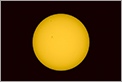 Soleil en entier (CANON 20D + EF 180 macro L + 1,4x + 2x)