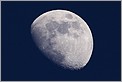 Quartier de Lune au coucher du Soleil (CANON 5D + EF 400mm F5,6 L USM + Extender 2x & 1,4x)