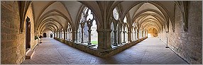 Abbaye cistercienne de Noirlac - le Cloître - CHER 18 (CANON 5D + EF 24mm L F1,4 USM)