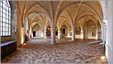 Abbaye de Royaumont - La cuisine en vue panoramique (Oise) CANON 5D + EF 20mm F2,8 USM