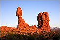 Balanced Rock at sunset - Arches National Park (CANON 5D + EF 50mm)