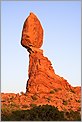 Balanced rock at sunset - Arches National Park (CANON 5D + EF 100 macro)