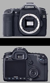 Cliquez pour accèder aux informations et comparatif photo entre le Canon 40D et le 5D