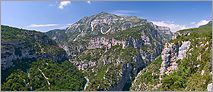 Les Gorges du Verdon depuis le balcon de la Mescla (CANON 10D + EF 17-40 L)