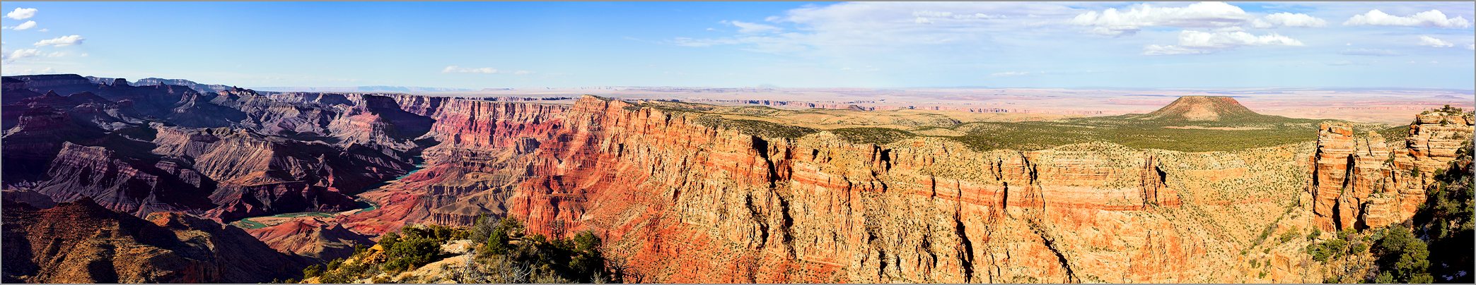 Grand Canyon National Park - Desert view Point en vue panoramique ...