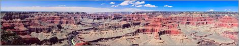 Grand Canyon NP - Hopi Point en vue panoramique (CANON 5D + EF 100 macro)