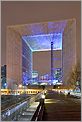 Grande Arche de la Défense vue la nuit (CANON 20D + EF 17-40 L)