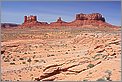 Monument Valley (Navajo Tribal Park) Sentinel Mesa, Big Indian, Castle Butte - photo réalisée avec CANON 5D + EF 50mm  F1,4