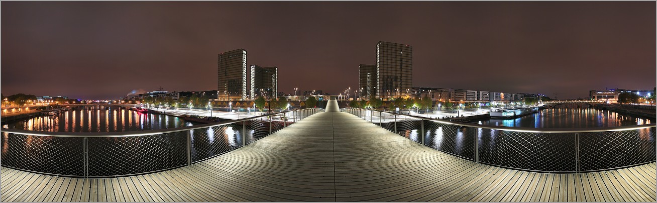 Bibliothéque Nationale de France - passerelle Simone de Beauvoir - PARIS (CANON 5D + EF 16-35mm L II F2,8)