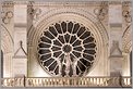 Rosace nord de la cathédrale Notre Dame de Paris (CANON 20D + EF 70-200 F4 L)