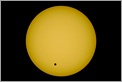 Transit de Vénus devant le Soleil le 08-06-2004 (CANON 10D + MTO)