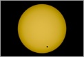 Transit de Vénus devant le Soleil le 08-06-2004 (CANON 10D + MTO)