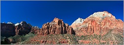 Zion National Park en panoramique (CANON 5D +EF 24mm L)