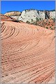 Roche striée dans Zion National Park - Utah USA (CANON 5D +EF 50mm)